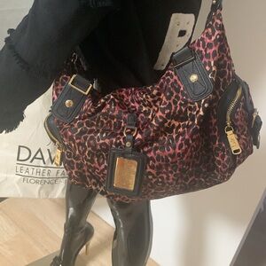 JPK 75 Couture Designer crossbody/shoulder Bag,  Cheetah Print